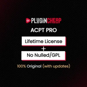 ACPT Pro by PluginCheap