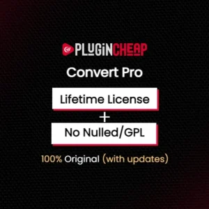 Convert Pro by PluginCheap