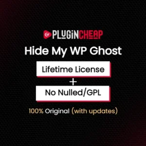 PluginCheap | Hide My WP Ghost With Original License Key Lifetime Validity & Auto-updates.